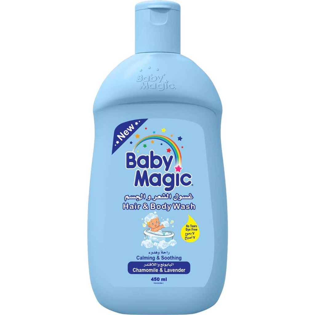 Baby Magic Chamomile & Lavender Hair & Body Wash, 450ml