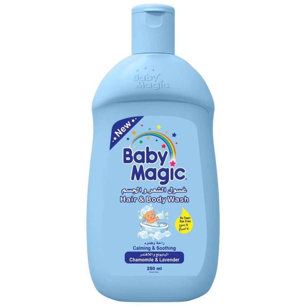Baby Magic Chamomile & Lavender Hair & Body Wash, 250ml