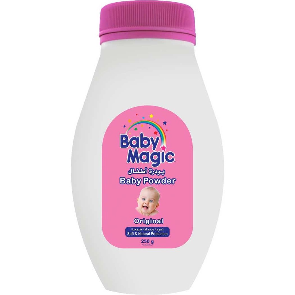 Baby Magic Soft & Natural Protection Powder, 250ml