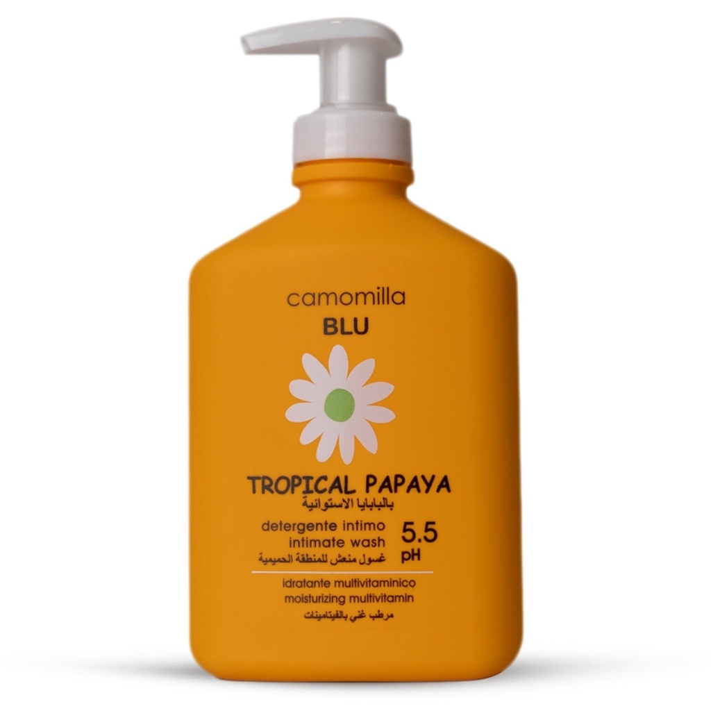 Camomilla Blu Tropical Papaya Intimate Wash Ph5.5, 300ml