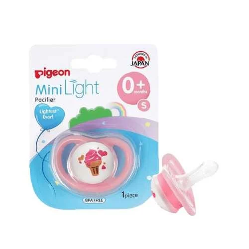 Pigeon Minilight 0+ Months Single Pacifier (S) - Girl   