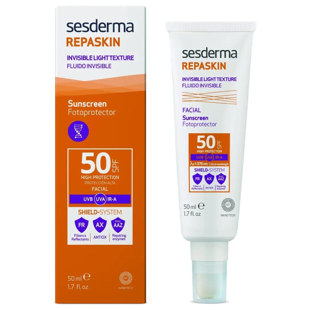 Sesderma Repaskin 50SPFInvisible Light Protector, 50ml