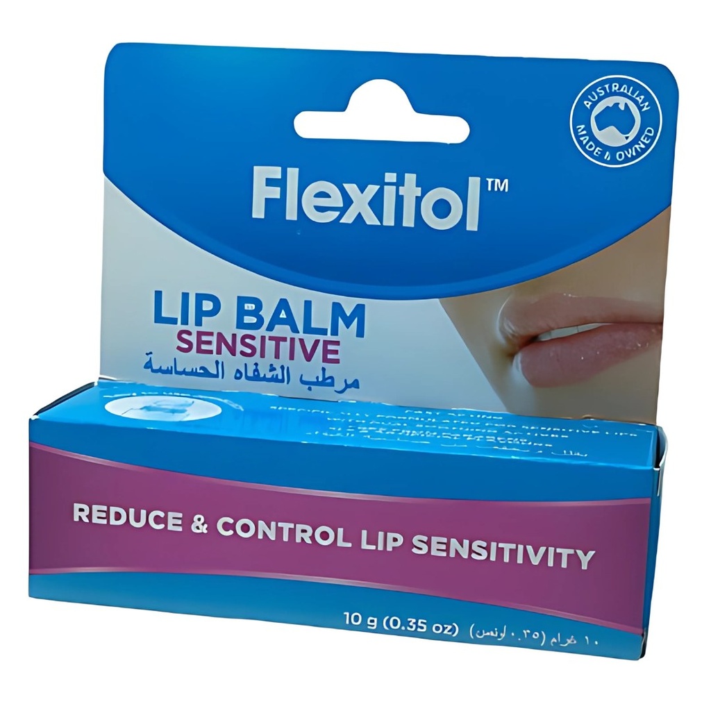 Flexitol Sensitive Lip Balm, 10g