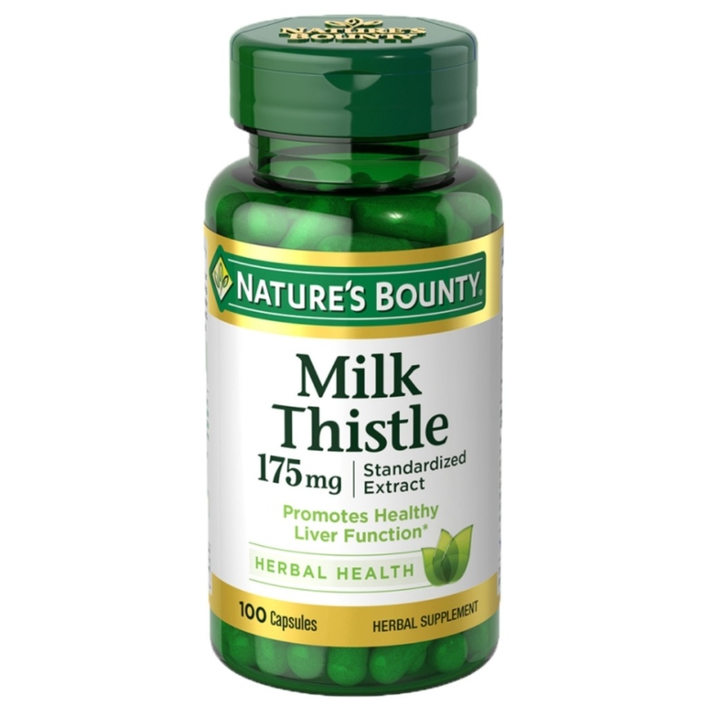 Nature's Bounty Milk Thistle 175mg Capsules, 60's