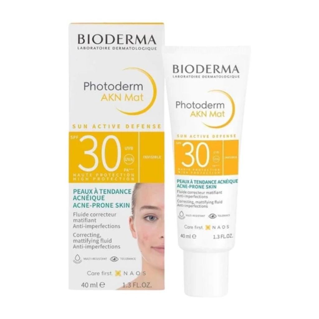بايوديرما فوتودرم AKN ماتيفاينق SPF30 ،40مل
