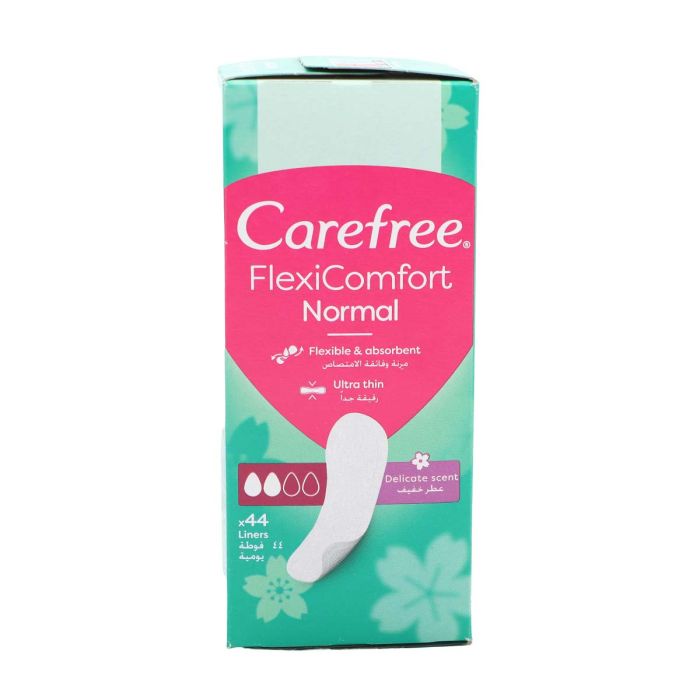 Carefree Flexi Comfort Normal, 44's - Scent