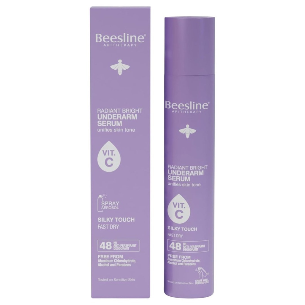 * Beesline Duo Underarm Spray Silky Touch, 150ml - (1+1 Free)
