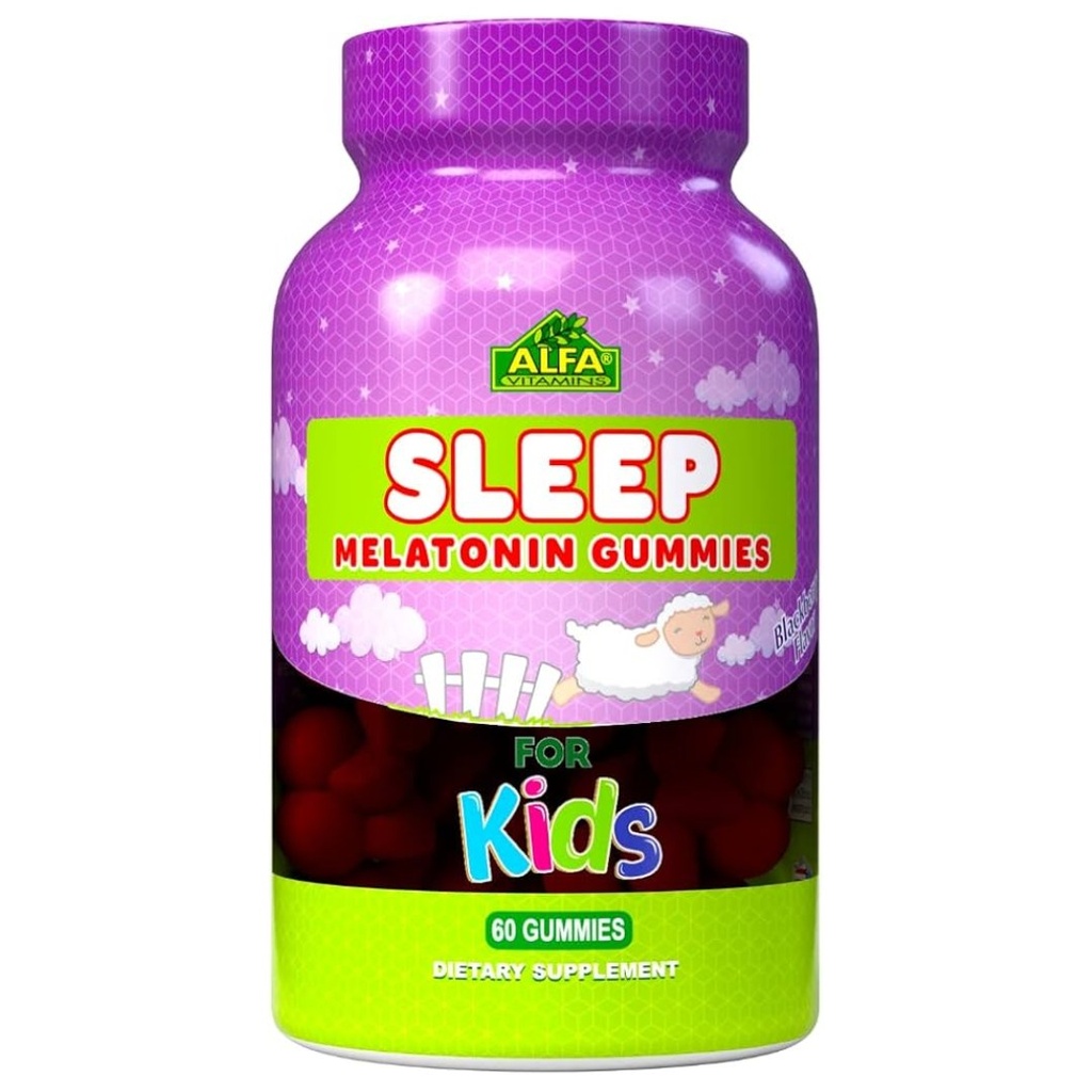 Alfa Kids Melatonin 2.5mg Gummies, 60's