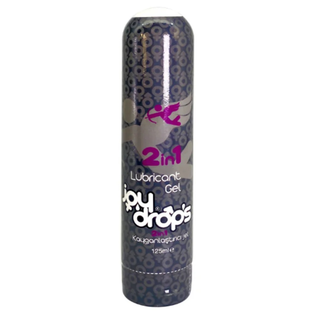 Joy Drops 2in1 Sensual Lubricant Gel, 125ml