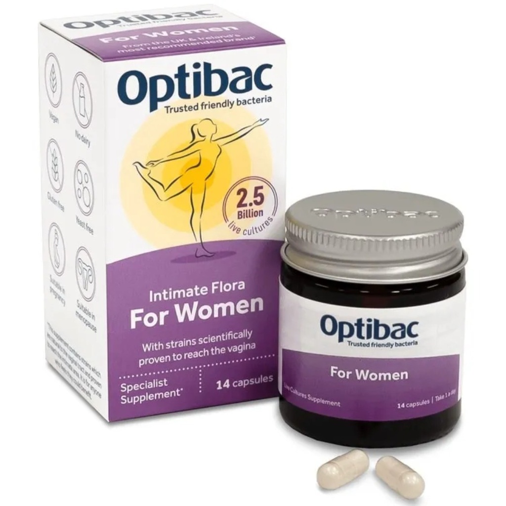 Optibac Women Capsules, 14's