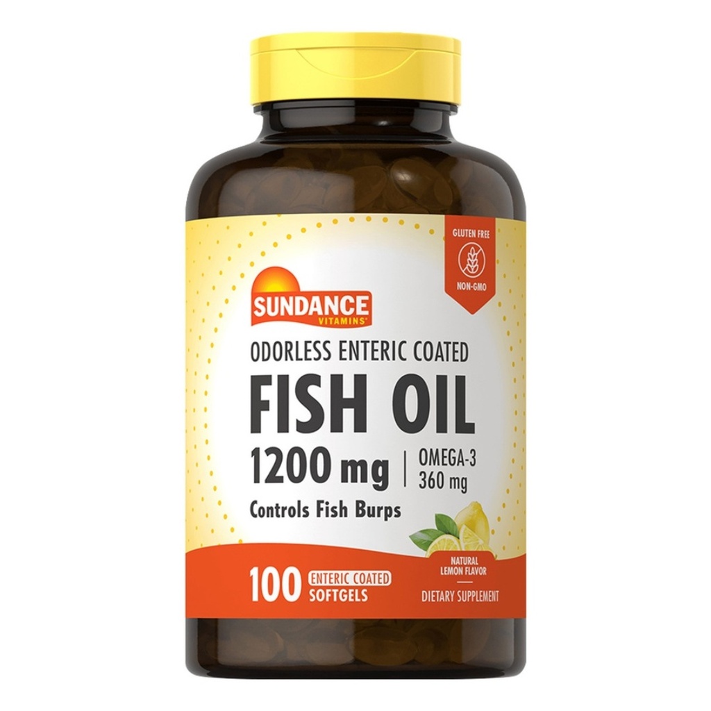 * Sundance Fish Oil 1200mg Softgels, 100's