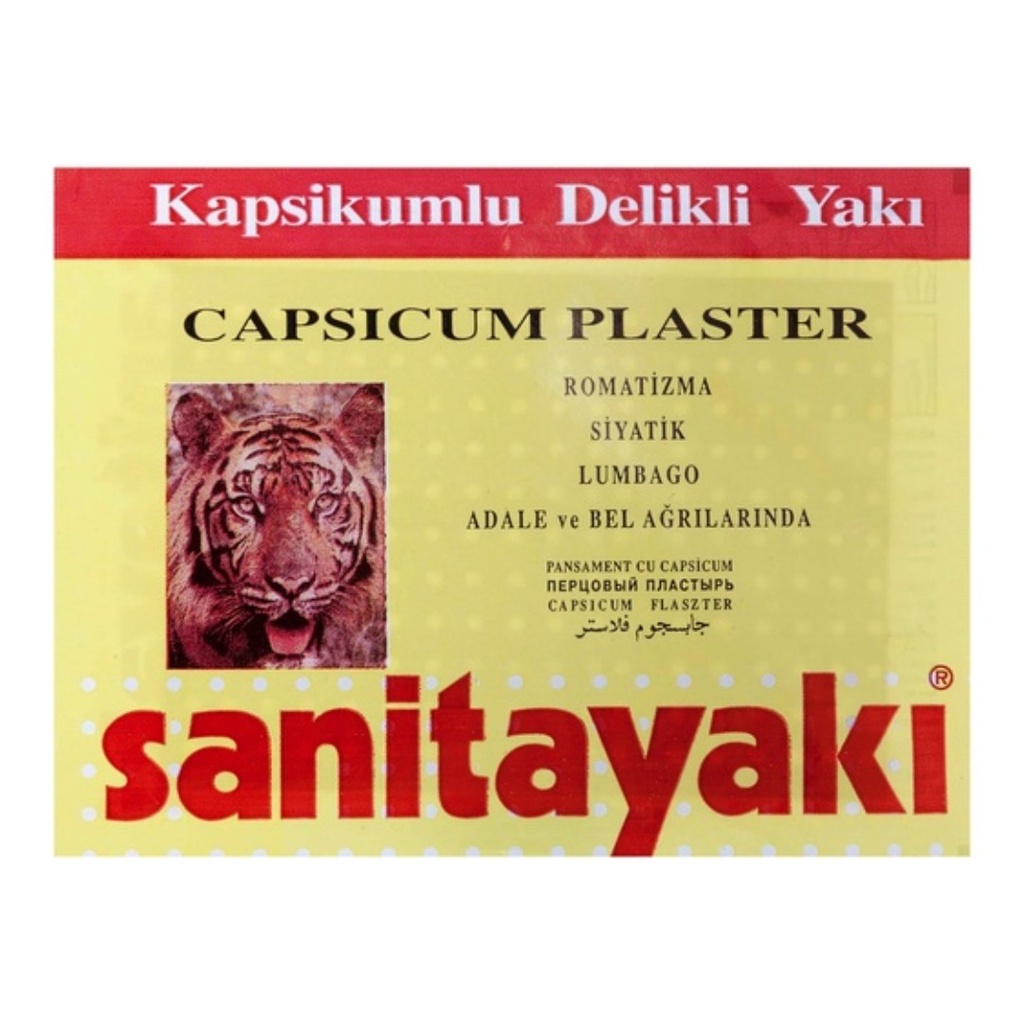 Sanitayaki First Aid Plaster Capsicum, 1's