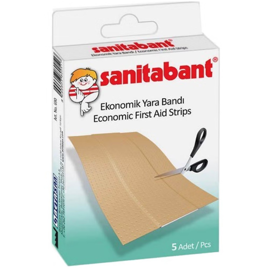 Sanitabant Economic  First Aid Plaster, 5's - 690
