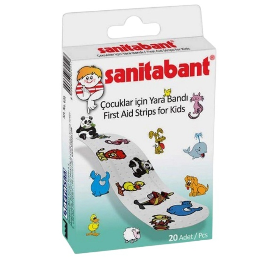 Sanitabant First Aid Plaster, 20's - 630