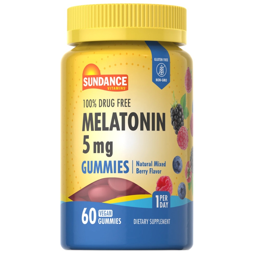 Sundance Melatonin 5mg Gummies, 60's