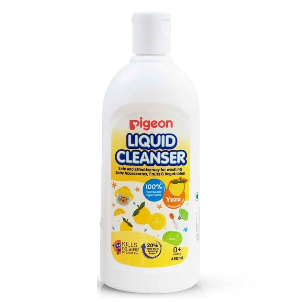 Pigeon Liquid Cleanser, 450ml - Yuzu