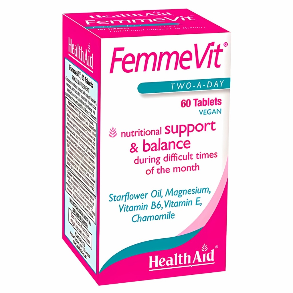 HealthAid FemmeVit Tablets, 60's