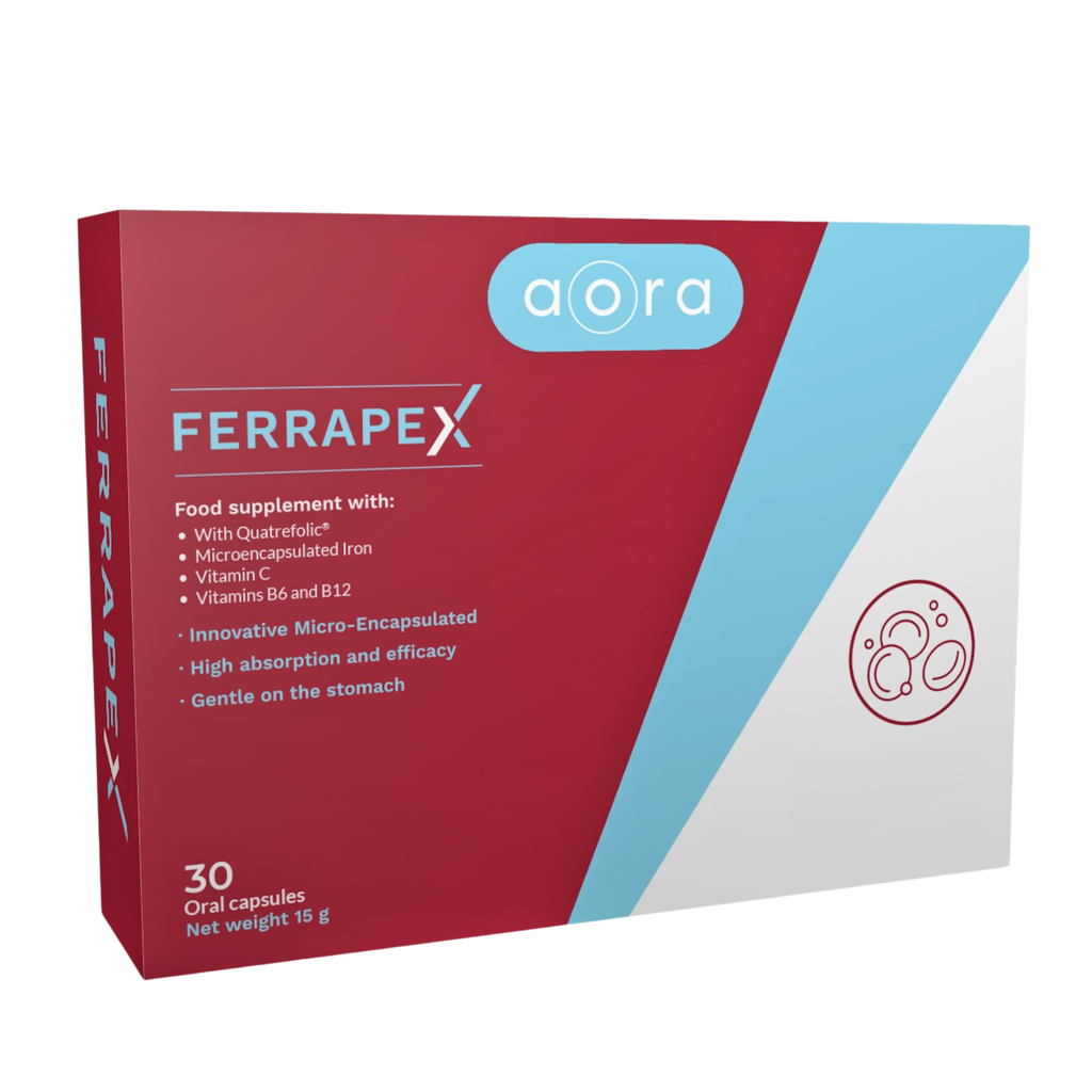 Aora Ferrapex Capsules, 30's