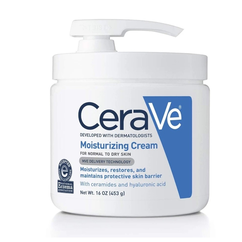 Cerave Moisturizing Cream With Pump , 453g