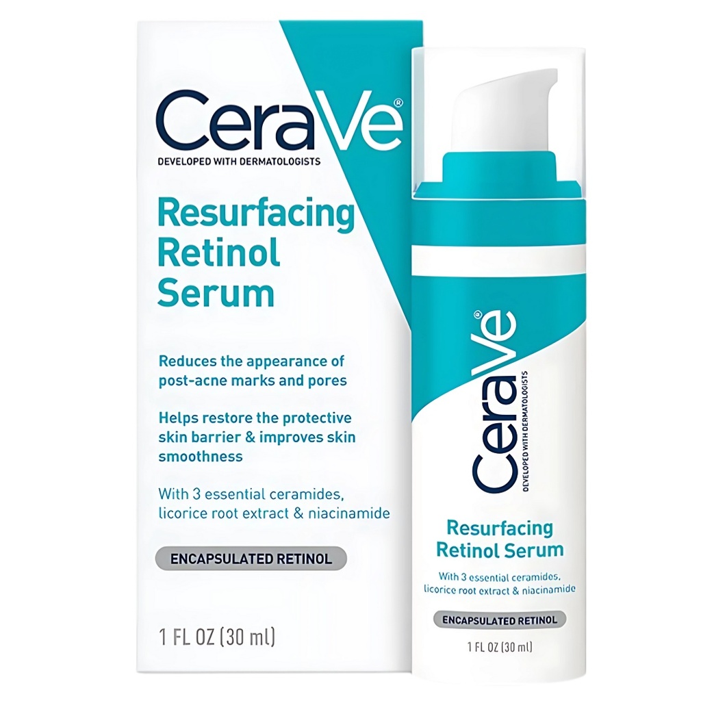 * Cerave Resurfacing Retinol Serum, 30ml