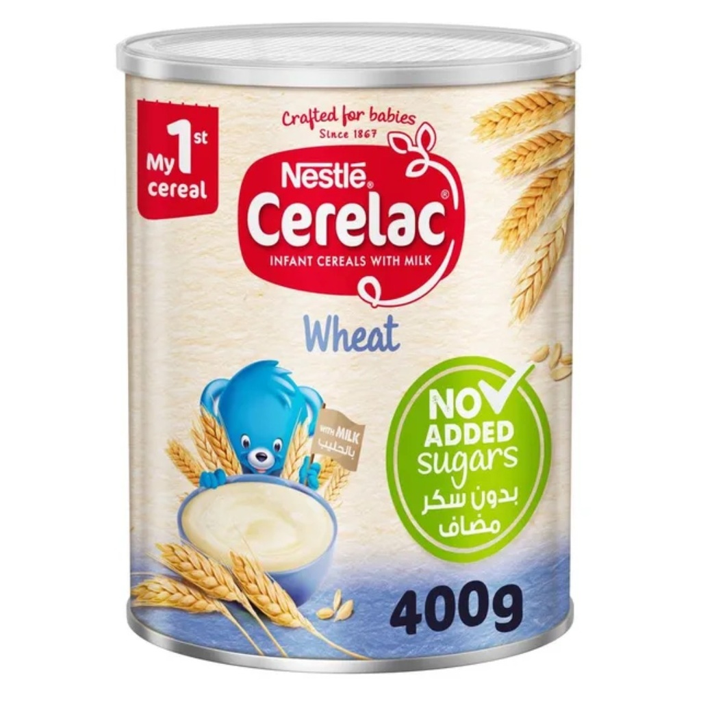 Cerelac Wheat - No added Suger, 400g 