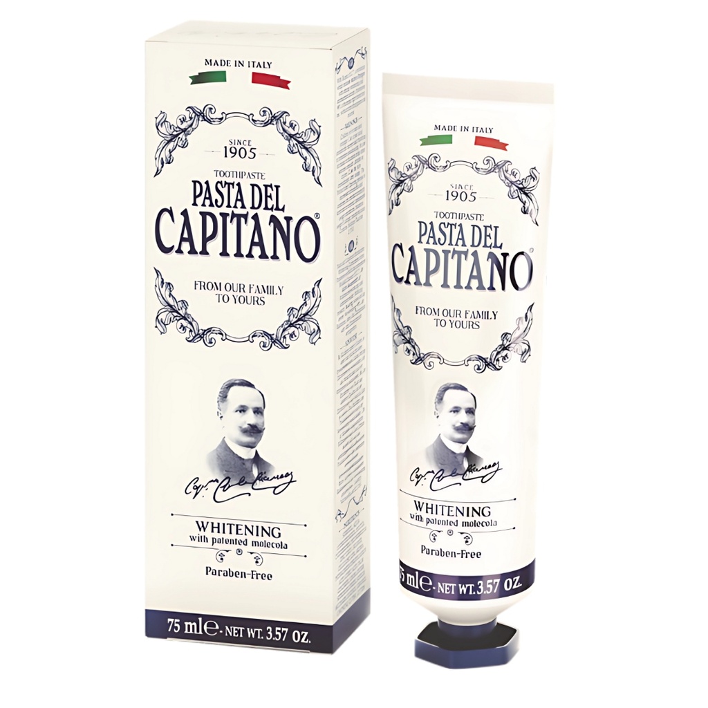 Pasta Del Capitano Whitening Toothpaste, 75ml