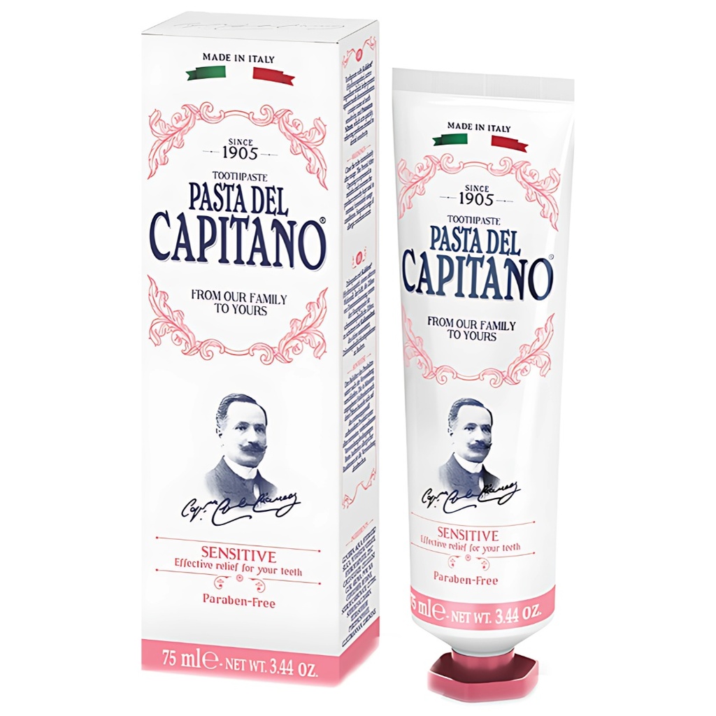Pasta Del Capitano Sensitive Toothpaste, 75ml