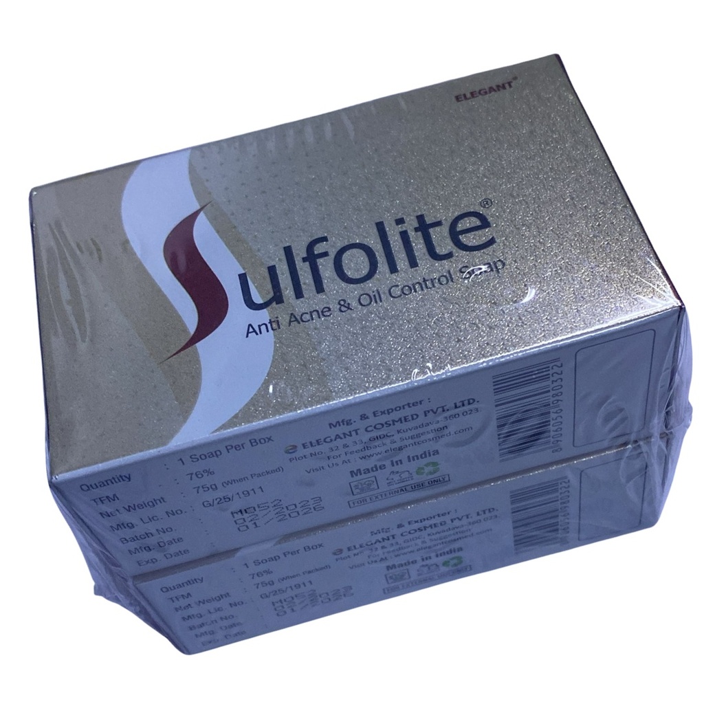 Sulfolite Soap, 75g - OFFER (1+1 Free) 