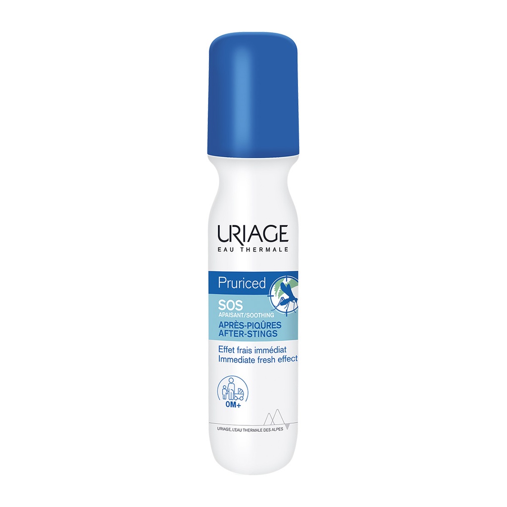 Uriage Pruriced SOS After-Bite Roll-On, 15ml