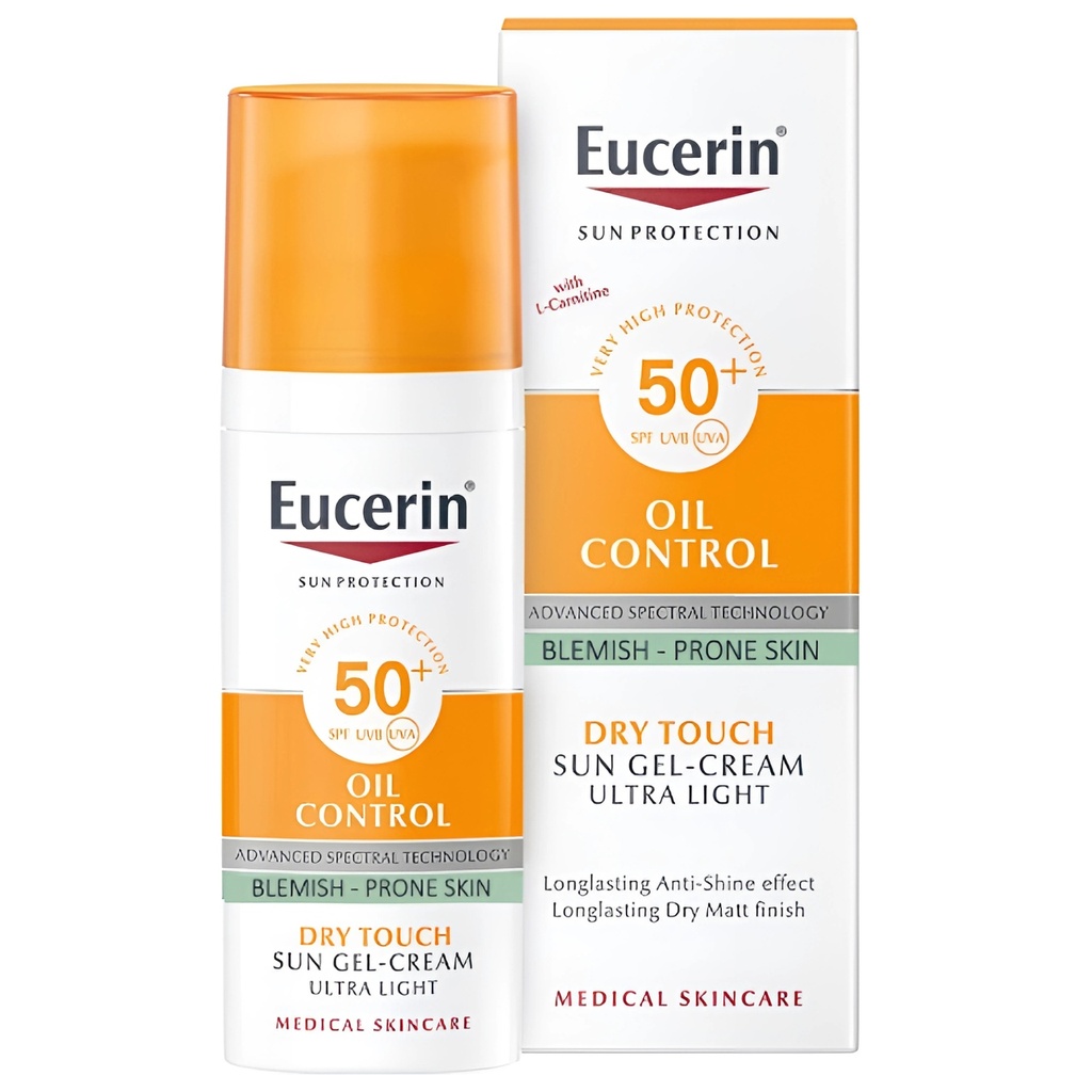 Eucerin Oil Control Dry Touch Sun Gel - Cream 50ml - OFFER (1+1 Free)