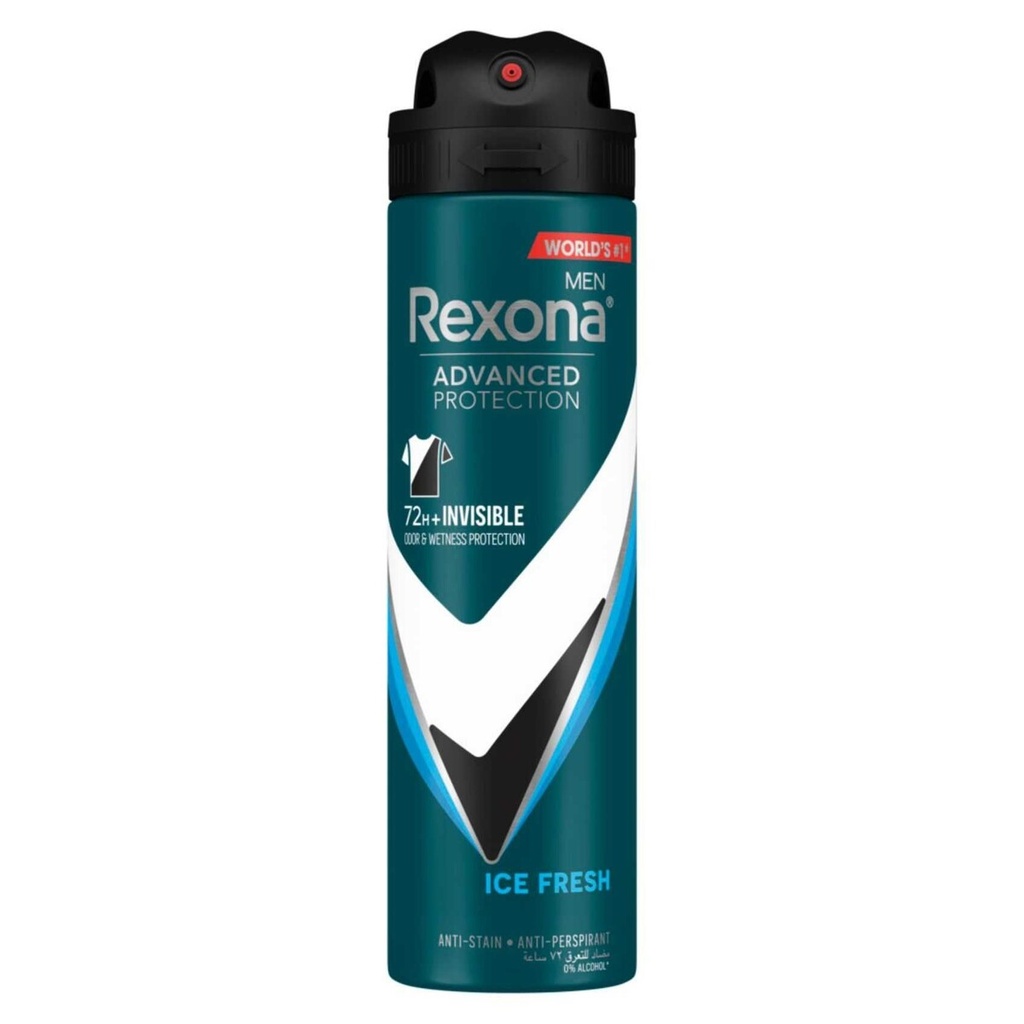 * Rexona Men Invisible Ice Fresh Spray, 150ml