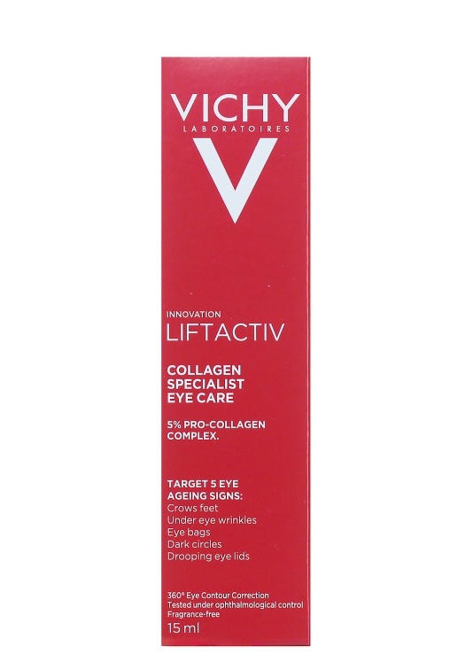 * Vichy Liftactiv Collagen Specialist Eye Cream, 15ml