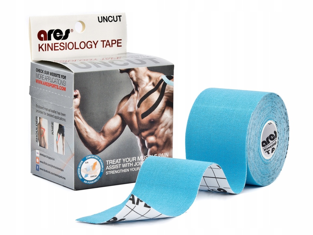 Uncut Kinesiology Tape - Blue 