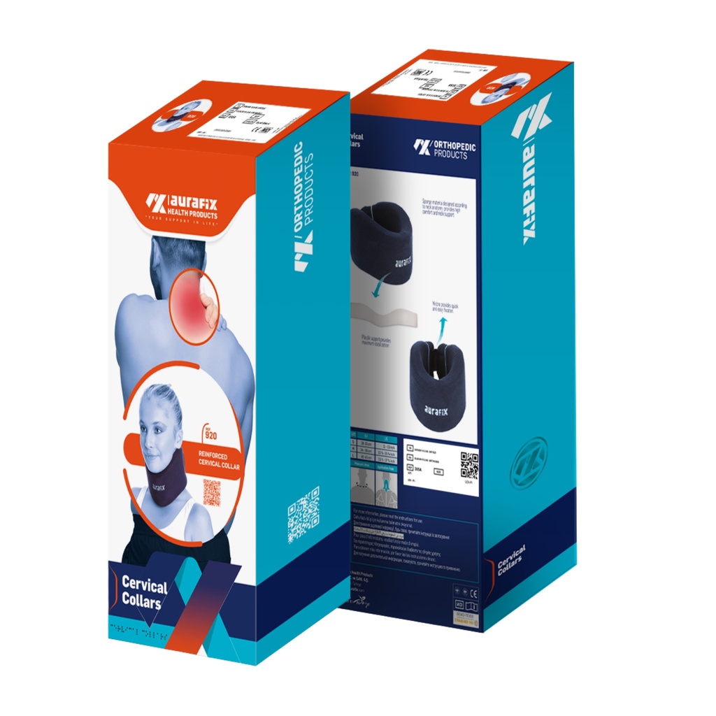 Aurafix Neck Support Cervical Collar (S) - 920