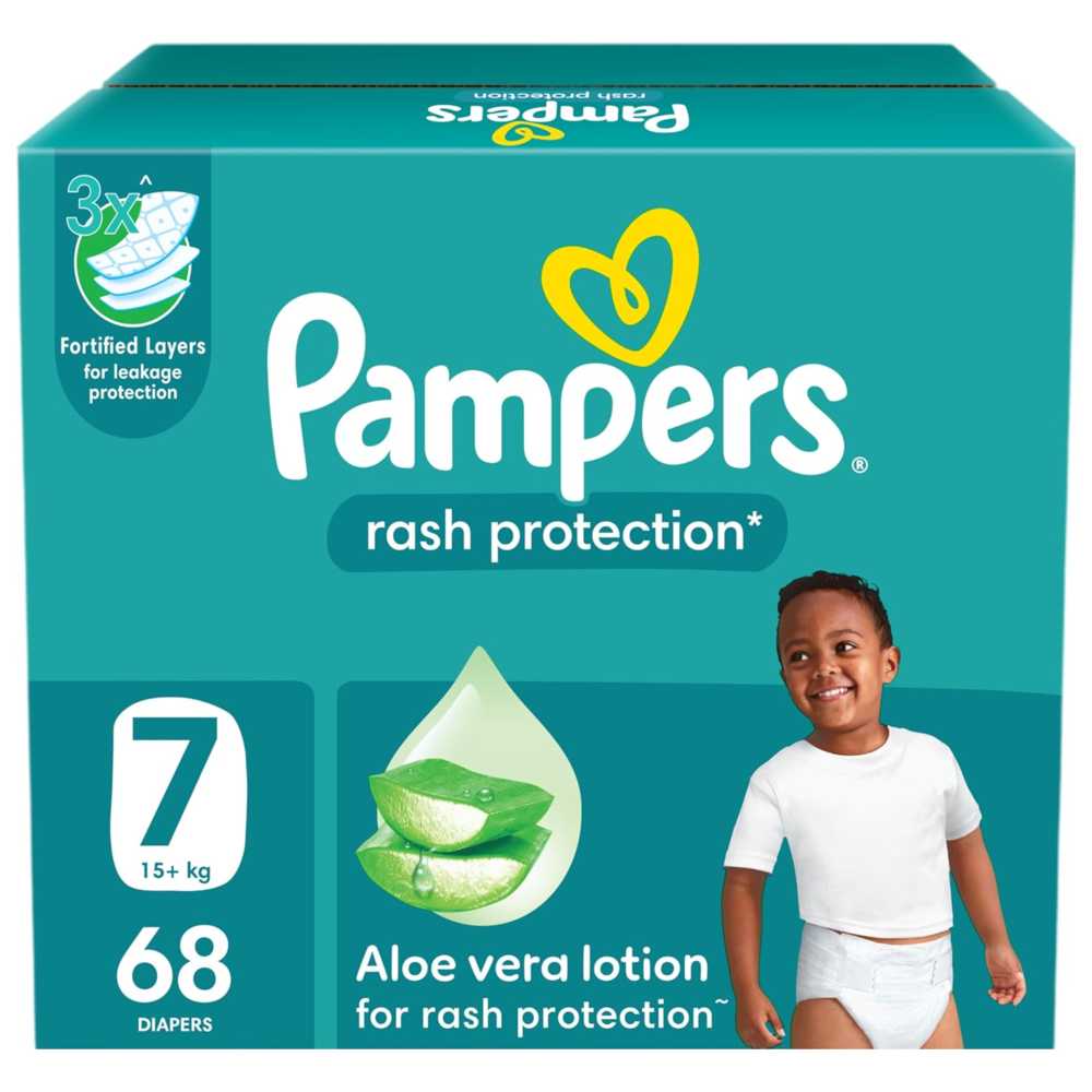 * Pampers Box Size 7, 68's