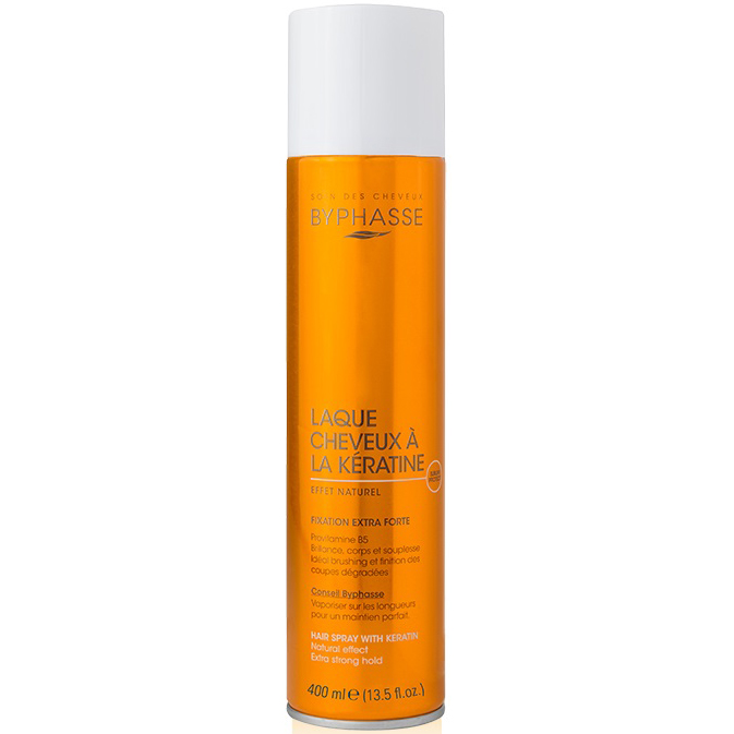 Byphasse Hair Spray Natural Effect Extra Strong, 400ml 