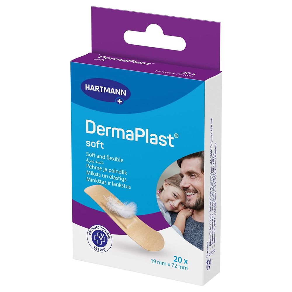 Dermaplast Soft Plasters, 20's