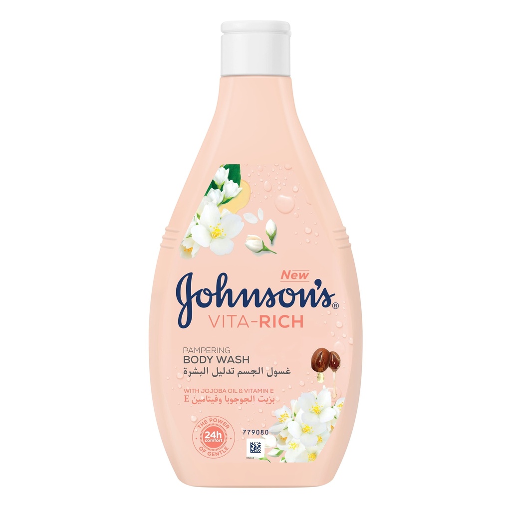  Johnson's Vita Rich Pampering (Vitamin-E) Body Wash, 250ml