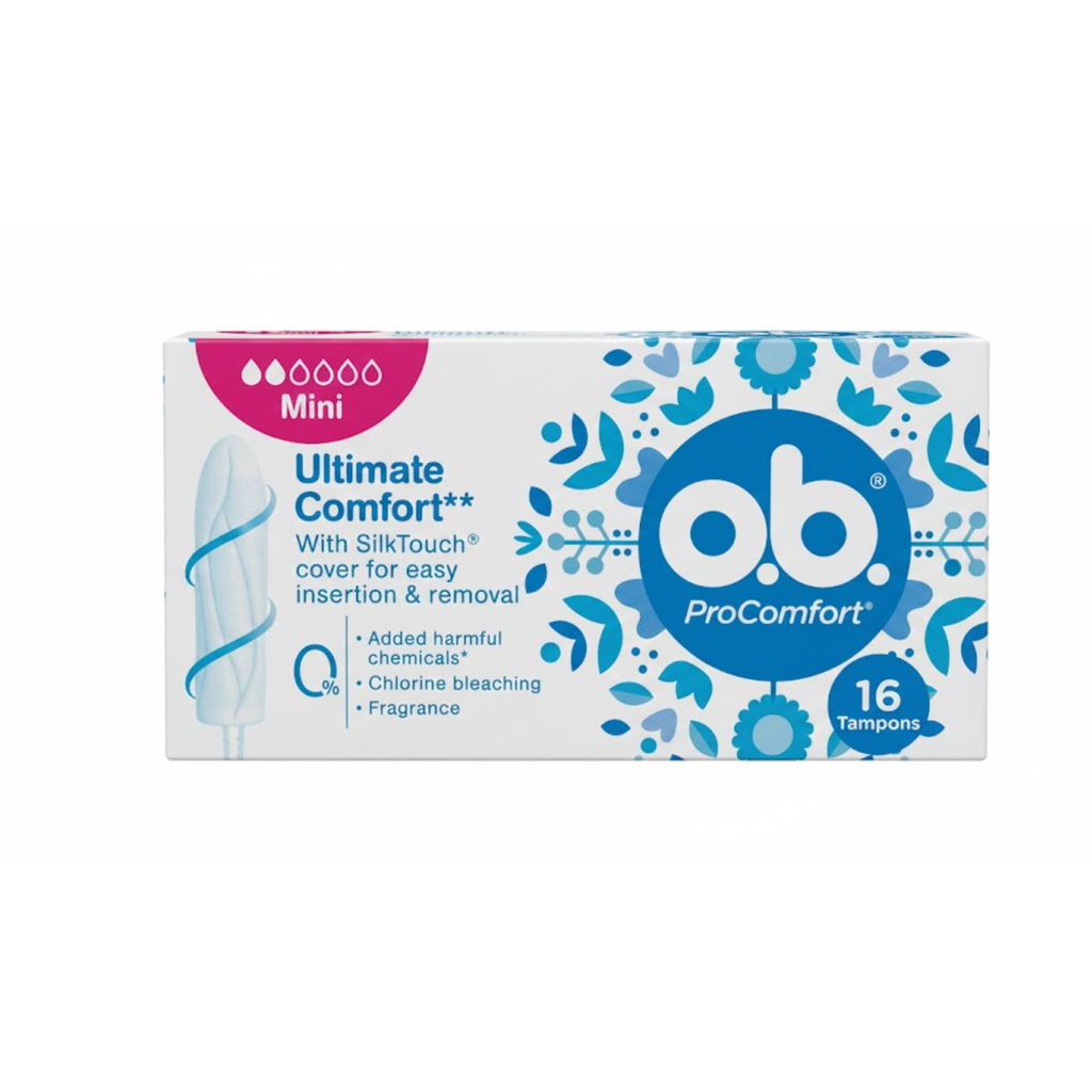 * O.B. Pro-Comfort Mini Tampons, 16's