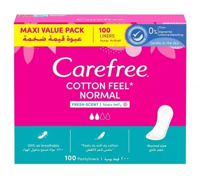 *Carefree Mega Pack Cotton Fresh, 100's - OFFER