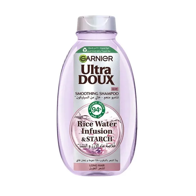 * Garnier Ultra Doux Rice Water Shampoo, 200ml