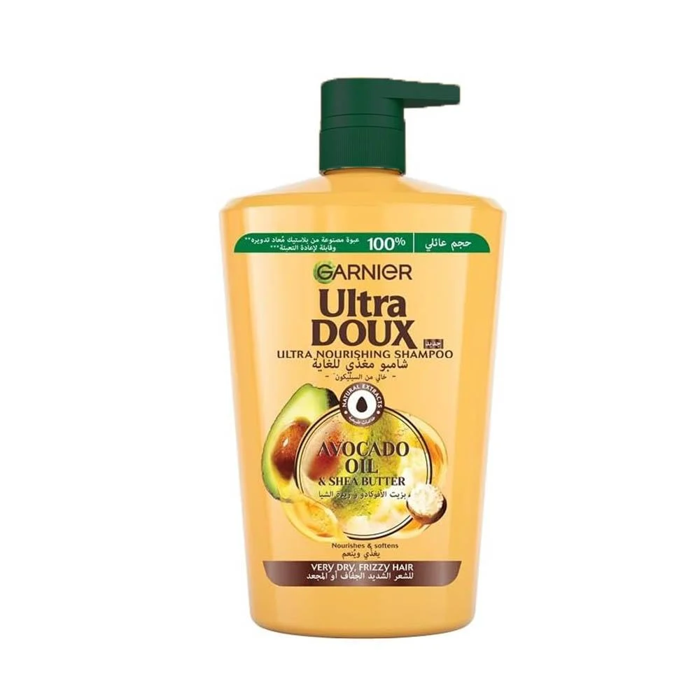 * Garnier Ultra Doux Avocado & Shea Butter Shampoo, 1L