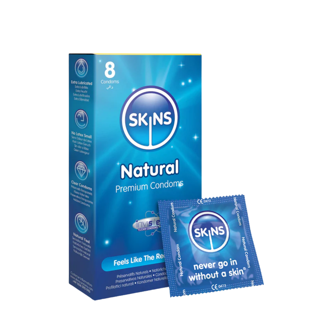 * Skins Natural Condoms, 8's