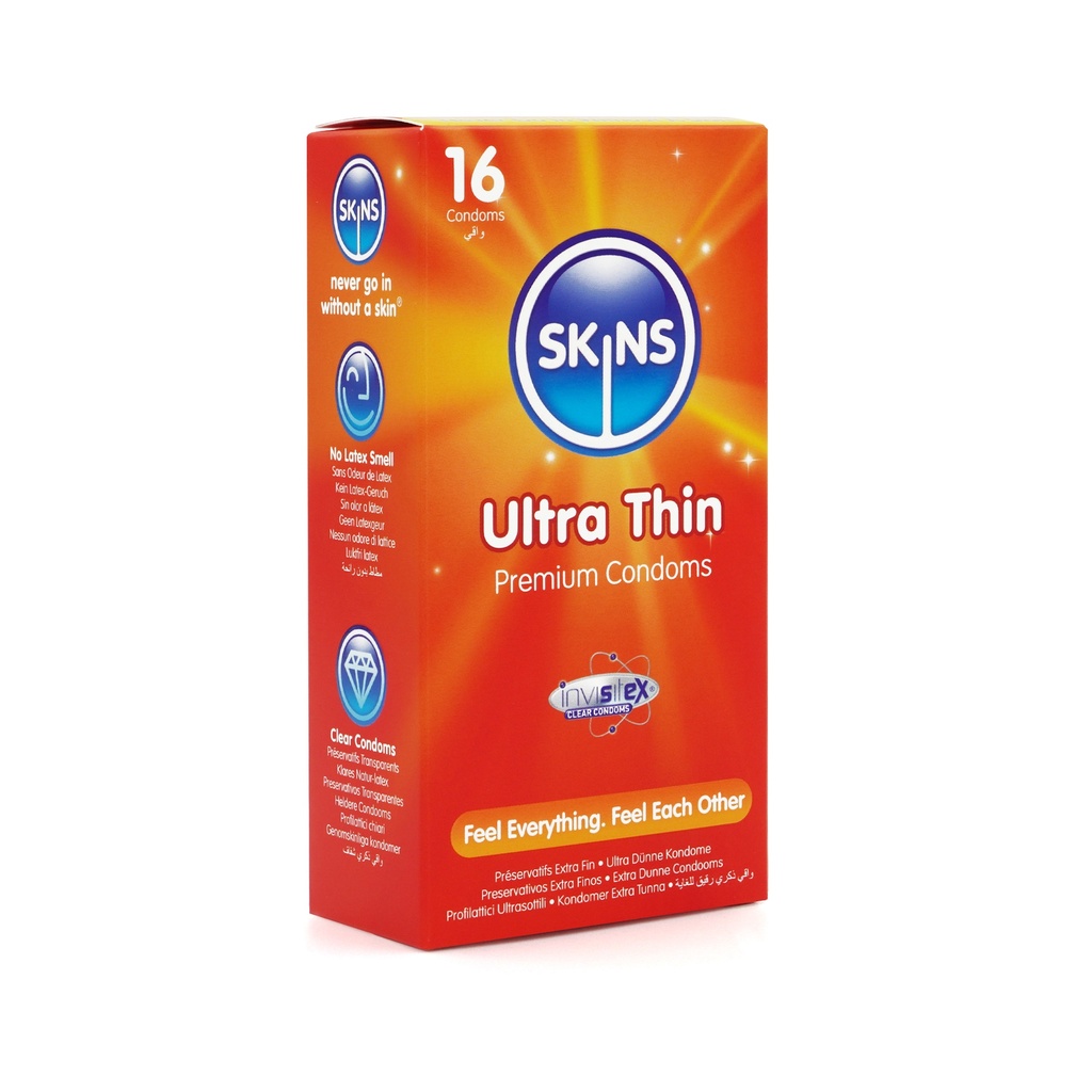 * Skins Ultra Thin Condoms, 16's