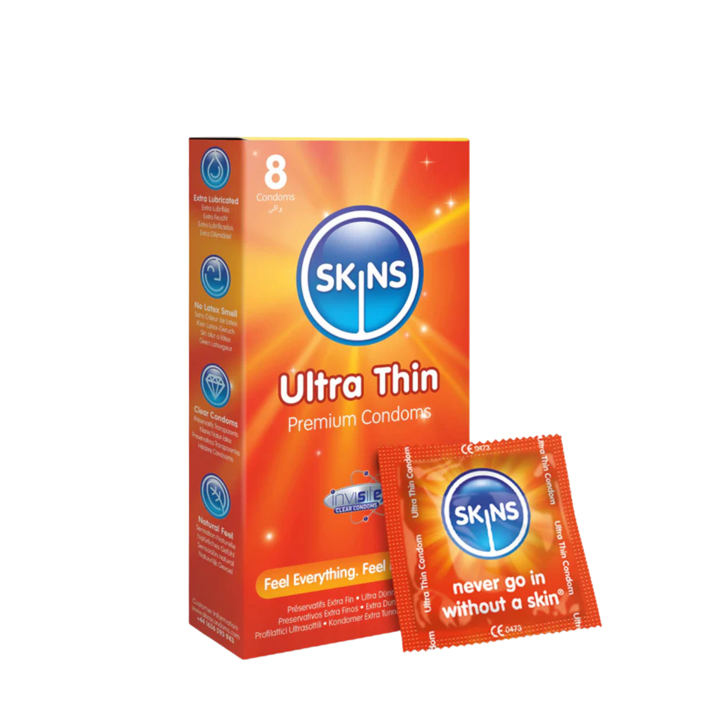 * Skins Ultra Thin Condoms, 8's