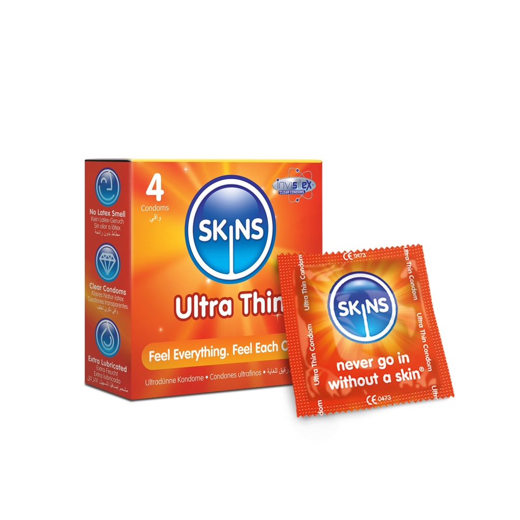 * Skins Ultra Thin Condoms, 4's