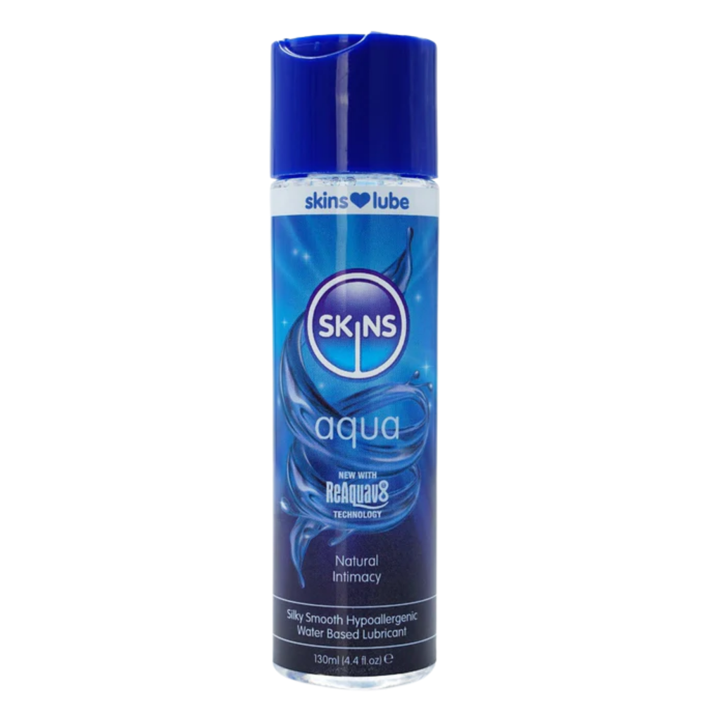 * Skins Aqua Water Based Lubricant Gel, 130ml