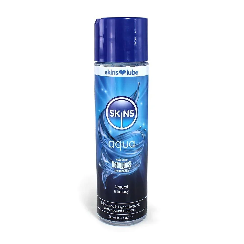 * Skins Aqua Water Based Lubricant Gel, 130ml