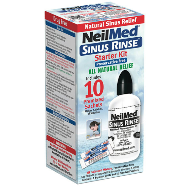 NeilMed Sinus Rinse Kit, 10 Sachets