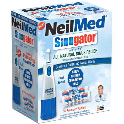 NeilMed Sinusgator Device Kit + 30 Sachests